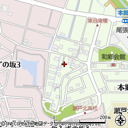 愛知県瀬戸市本郷町201周辺の地図