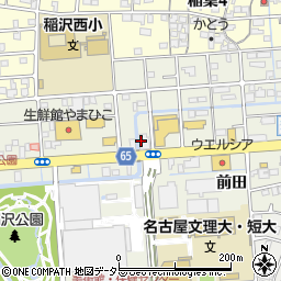 アップル稲沢店周辺の地図