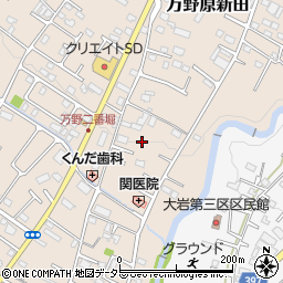 静岡県富士宮市万野原新田3100周辺の地図