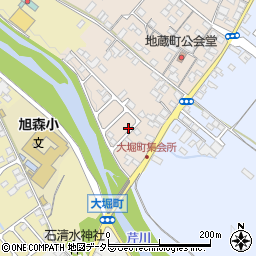 滋賀県彦根市地蔵町392-19周辺の地図