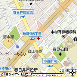 名古屋銀行春日井支店 ＡＴＭ周辺の地図