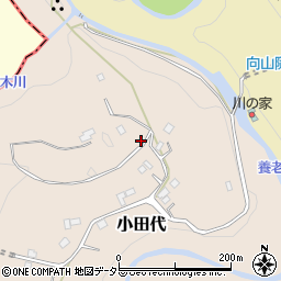千葉県夷隅郡大多喜町小田代1081-1周辺の地図