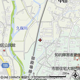 静岡県御殿場市大坂382-1周辺の地図