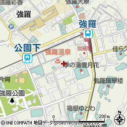 神奈川県足柄下郡箱根町強羅1300-358周辺の地図