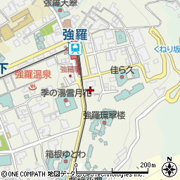 神奈川県足柄下郡箱根町強羅1300-19周辺の地図