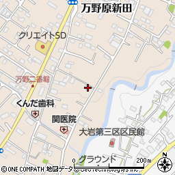 静岡県富士宮市万野原新田3102周辺の地図