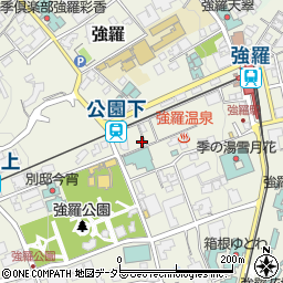 神奈川県足柄下郡箱根町強羅1300-433周辺の地図