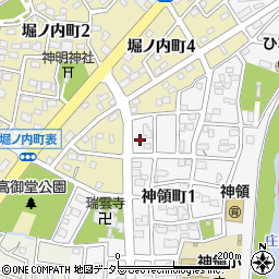 愛知県春日井市神領町1丁目23-3周辺の地図