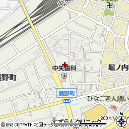 愛知県春日井市熊野町2001-1周辺の地図