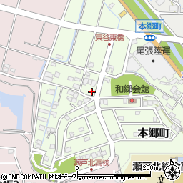 愛知県瀬戸市本郷町691周辺の地図
