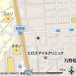 静岡県富士宮市万野原新田3754-9周辺の地図