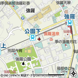 神奈川県足柄下郡箱根町強羅1300-432周辺の地図
