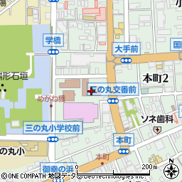 裁判所　横浜地方裁判所・小田原支部刑事係周辺の地図