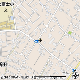 富士宮市立　大富士保育園周辺の地図