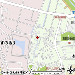 愛知県瀬戸市本郷町198周辺の地図