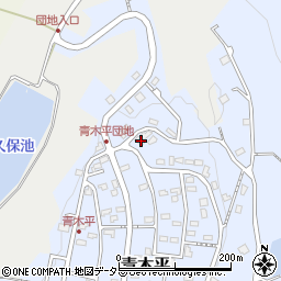 静岡県富士宮市青木平93周辺の地図