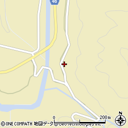 長野県下伊那郡根羽村2612周辺の地図