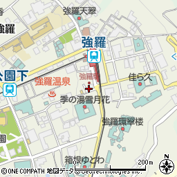 神奈川県足柄下郡箱根町強羅1300-276周辺の地図