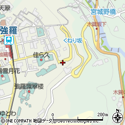 神奈川県足柄下郡箱根町強羅1300-376周辺の地図