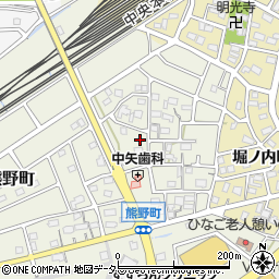 愛知県春日井市熊野町1991-3周辺の地図