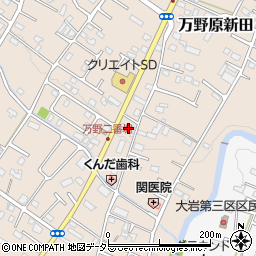 静岡県富士宮市万野原新田3323周辺の地図
