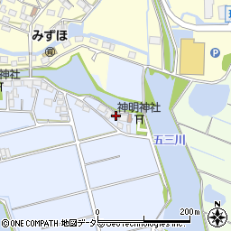 岐阜県養老郡養老町釜段719周辺の地図