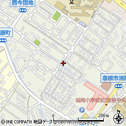 滋賀県彦根市西今町770-12周辺の地図