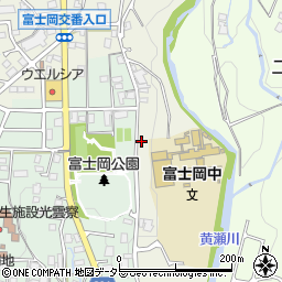 静岡県御殿場市中山806周辺の地図