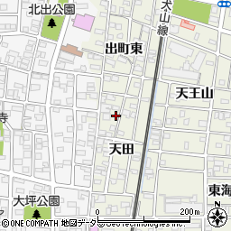 愛知県北名古屋市鹿田北天田3340周辺の地図