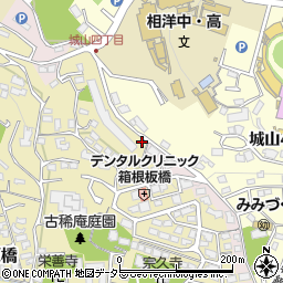 神奈川県小田原市板橋790-1周辺の地図