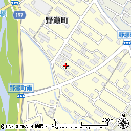 滋賀県彦根市野瀬町68-8周辺の地図