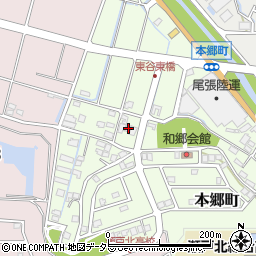 愛知県瀬戸市本郷町693周辺の地図