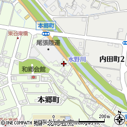 愛知県瀬戸市本郷町637周辺の地図