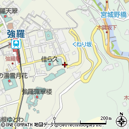 神奈川県足柄下郡箱根町強羅1300-409周辺の地図