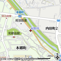 愛知県瀬戸市本郷町631周辺の地図