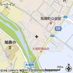 滋賀県彦根市地蔵町357-14周辺の地図