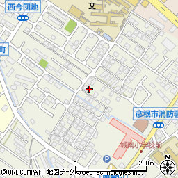 滋賀県彦根市西今町770-2周辺の地図