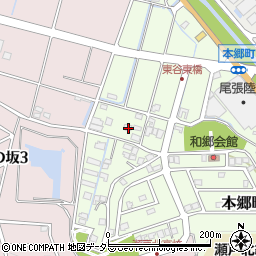 愛知県瀬戸市本郷町771周辺の地図
