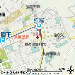 神奈川県足柄下郡箱根町強羅1300-309周辺の地図