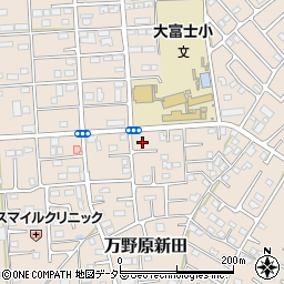 静岡県富士宮市万野原新田3982周辺の地図