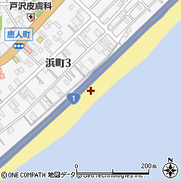 西湘バイパス周辺の地図