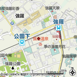 神奈川県足柄下郡箱根町強羅1300-301周辺の地図