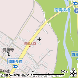 関西ゼミ彦根周辺の地図