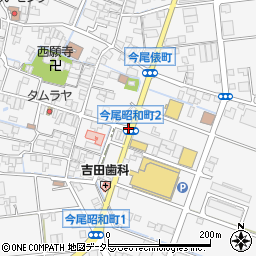 今尾昭和町２周辺の地図