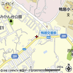 かもい名倉堂リハビリセンター周辺の地図