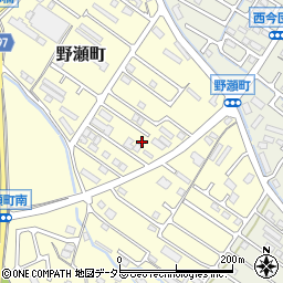 滋賀県彦根市野瀬町77-24周辺の地図