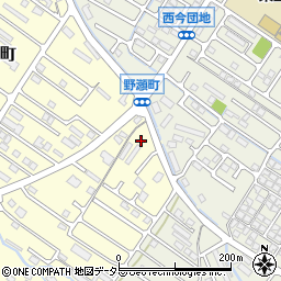 滋賀県彦根市野瀬町21周辺の地図