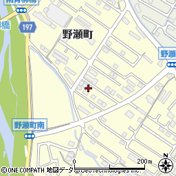 滋賀県彦根市野瀬町70周辺の地図