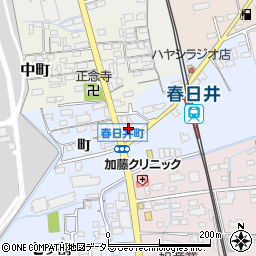 愛知県春日井市春日井町黒鉾9周辺の地図