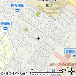 滋賀県彦根市西今町816周辺の地図